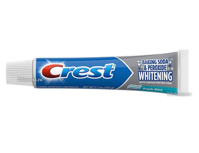 Зубная паста «Crest Baking Soda & Peroxide WHITENING»
