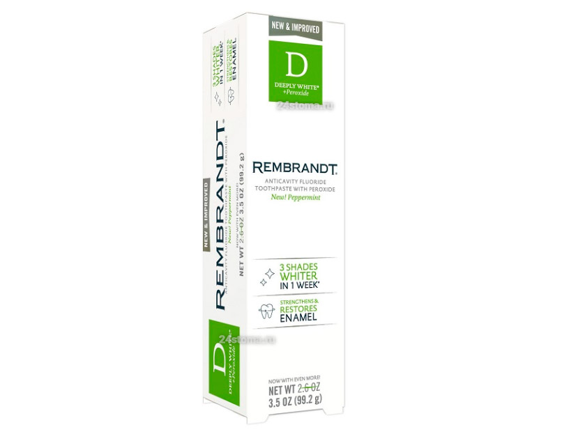 Зубная паста «REMBRANDT® DEEPLY WHITE + Peroxide»