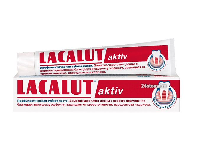 Зубная паста LACALUT aktiv
