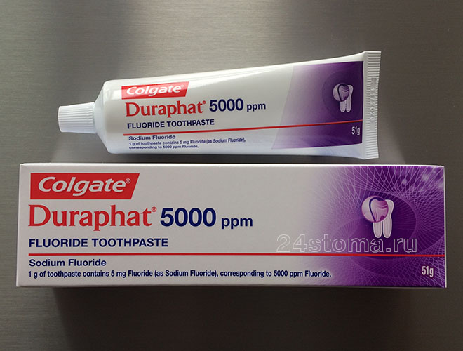Зубная паста COLGATE® DURAPHAT 5000 ppm