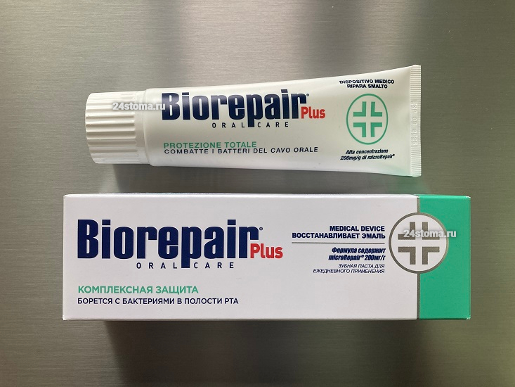 Зубная паста - Biorepair PLUS Total Protection