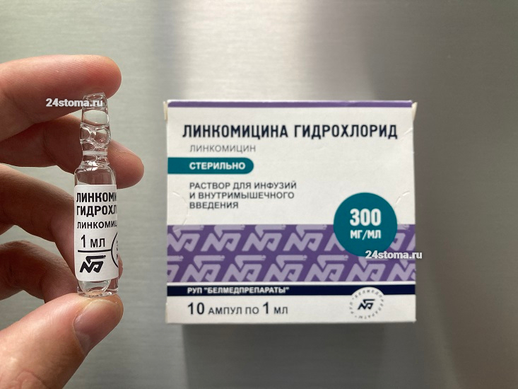 Антибиотик ЛИНКОМИЦИН в ампулах