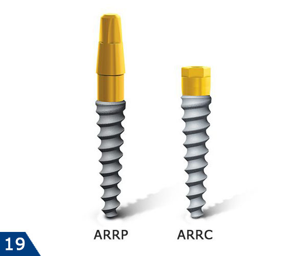 Мини-импланты AlphaBio (ARRP и ARRC)